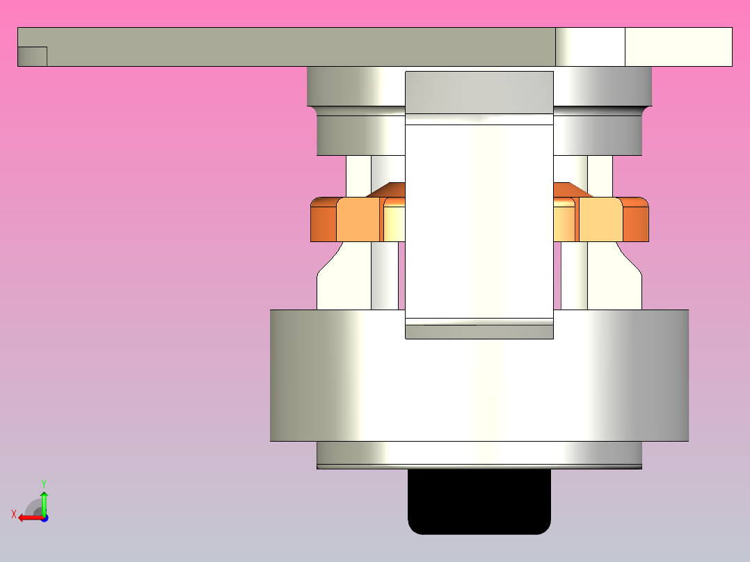 脚轮CGT01-60-N后视图