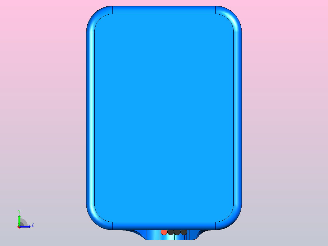 各种电池系列模型 (1)左视图