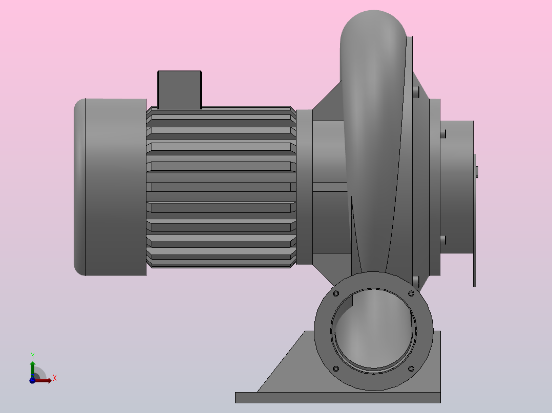 BCT-061[BCT-061]高压鼓风机‘高速风机前视图
