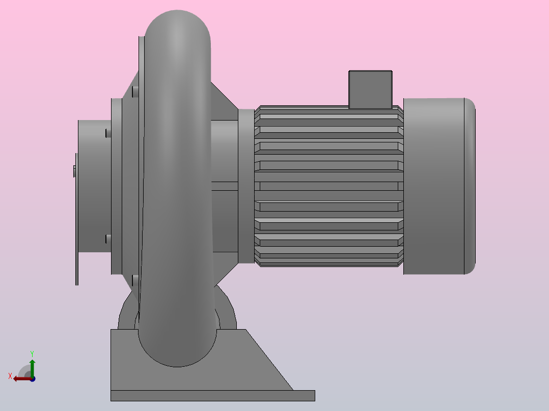 BCT-061[BCT-061]高压鼓风机‘高速风机后视图