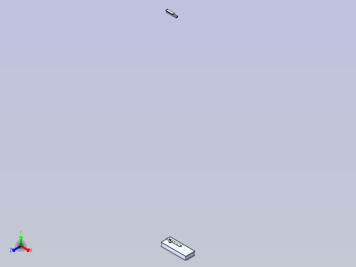 地弹簧正等轴测缩略图
