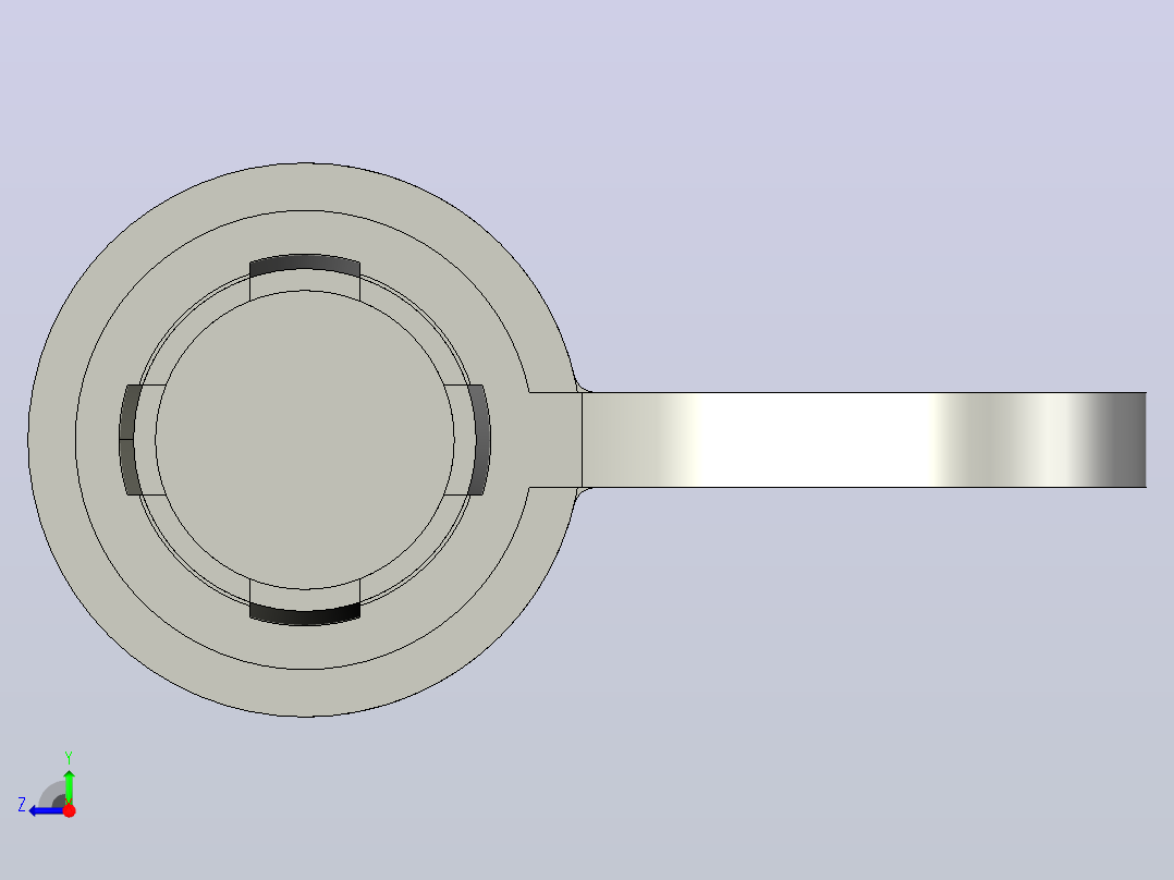前面板安装引线USB A连接器PX0843右视图