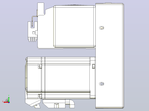 皮带直线轴半封闭可选导轨TPA-HNB-105D-90-L1750-RP-Y-P20-N3后视缩略图