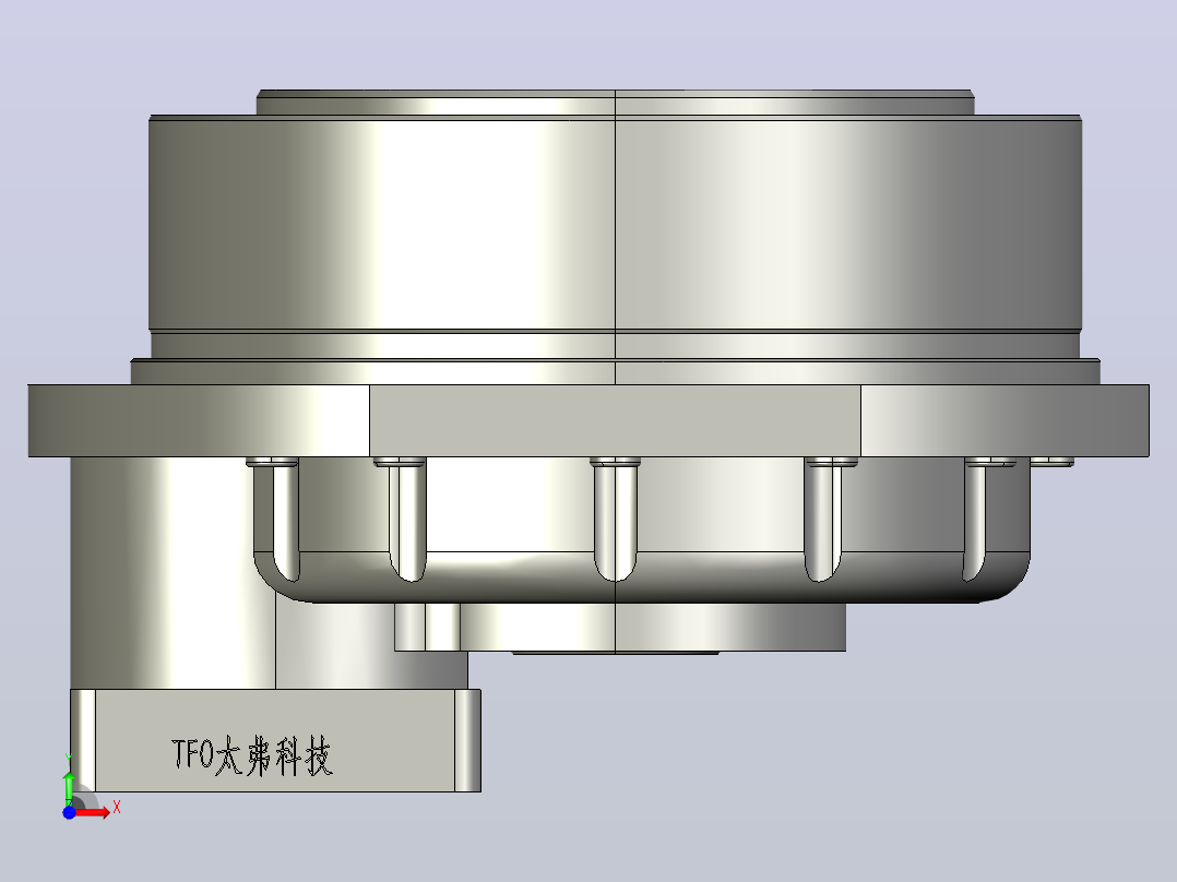 TRVD-27C-A电机减速机前视图