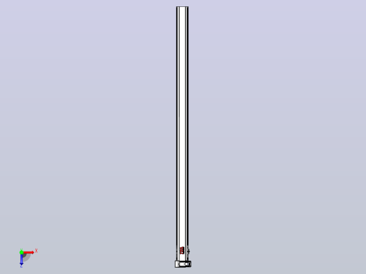 皮带直线轴半封闭可选导轨TPA-HNB-120D-110-L2300-LU-C-P40-N3俯视缩略图