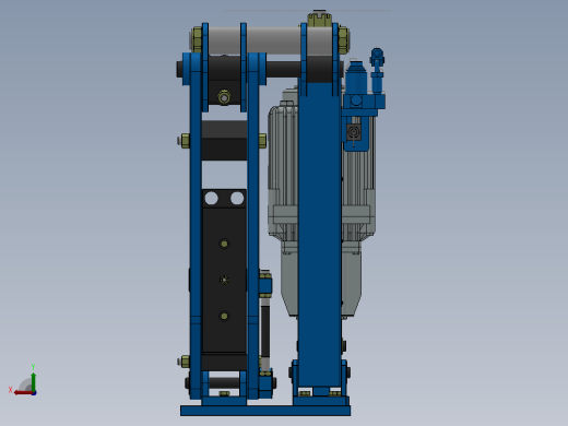 YP41系列电力液压盘式制动器YP41-4500-900×30-ⅠB-CL.RL.WL.HL后视缩略图