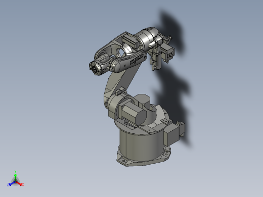 kuka-robotic-arm-1 STP IGS正等轴测缩略图