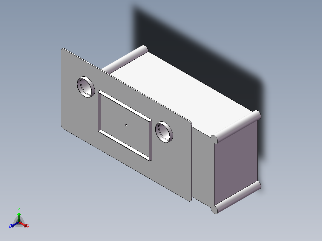 茶几正等轴测图