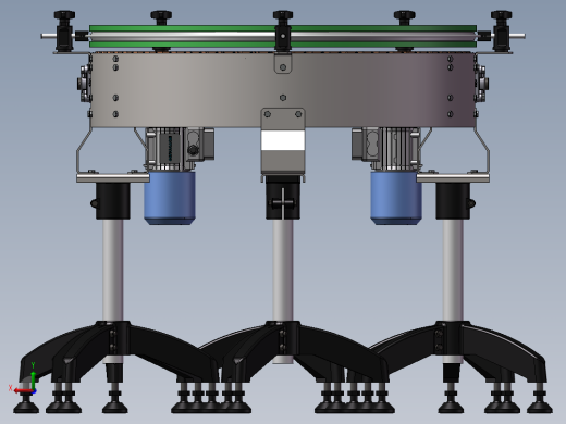 环形链传送线3D K604后视缩略图