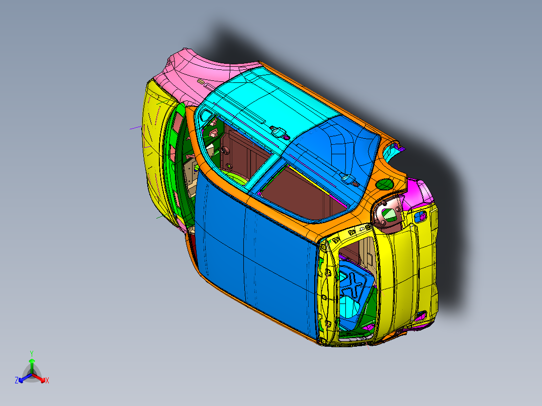 丽驰新能源汽车白车身钣金系统