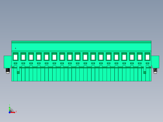 DEGSON 2EDG（M） 系列 5.0mm 螺丝锁紧可插拔接线端子组-2EDGKAM-5.0-18P-14-00AH前视缩略图