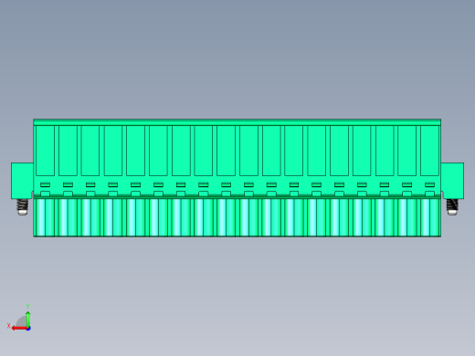 DEGSON 2EDG（M） 系列 5.0mm 螺丝锁紧可插拔接线端子组-2EDGKAM-5.0-18P-14-00AH后视缩略图