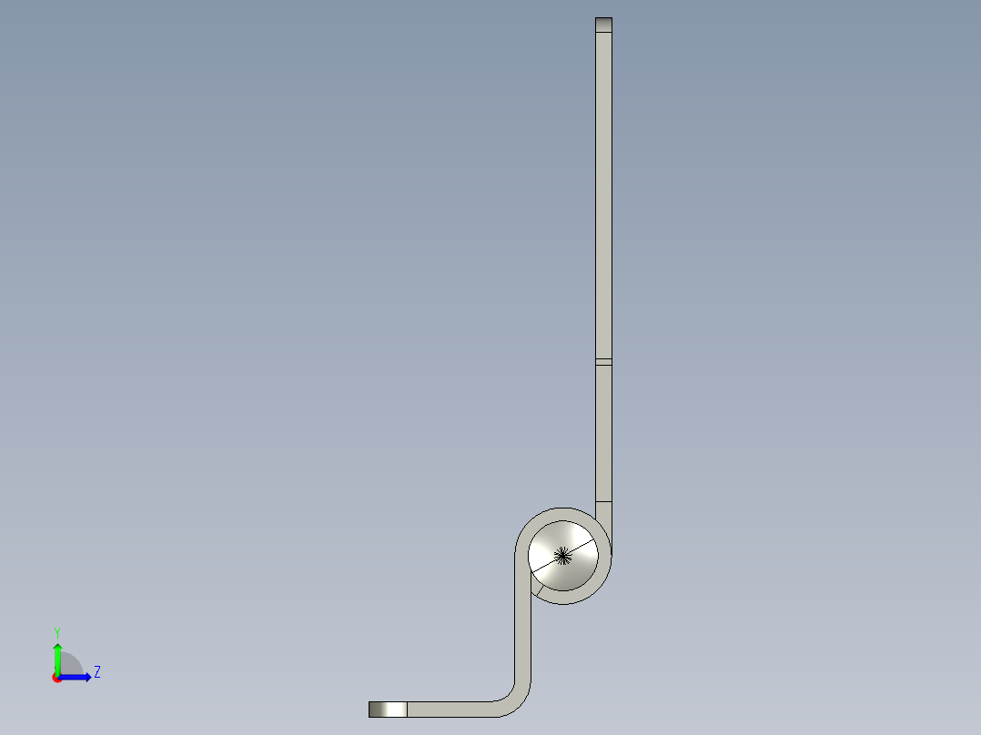 铰链Inox(1)左视图