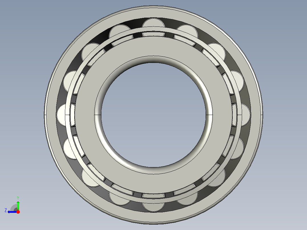 圆锥滚子轴承右视图