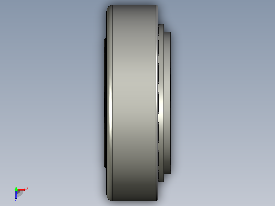 圆锥滚子轴承俯视图