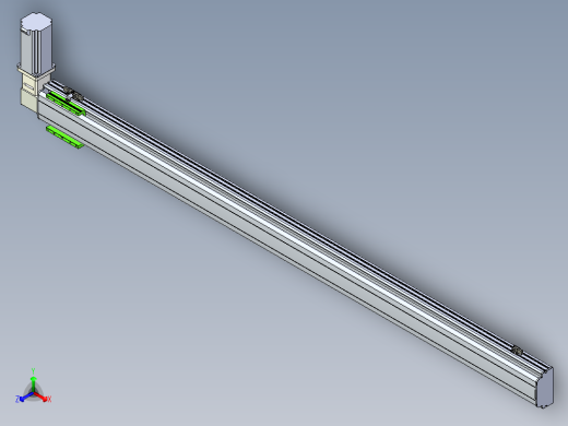 同步带滑台-半封闭B13-L90-S1900-R-Z86-D3