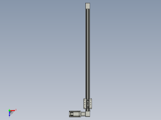 威洛博直线电机模组EB4-L80-S800-R-57-MS3俯视缩略图