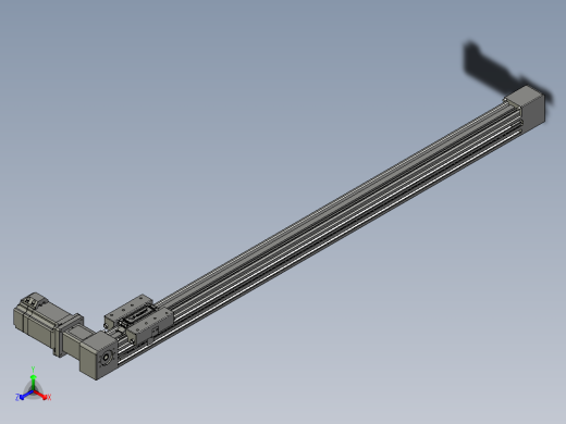 威洛博直线电机模组EB4-L80-S800-R-57-MS3正等轴测缩略图