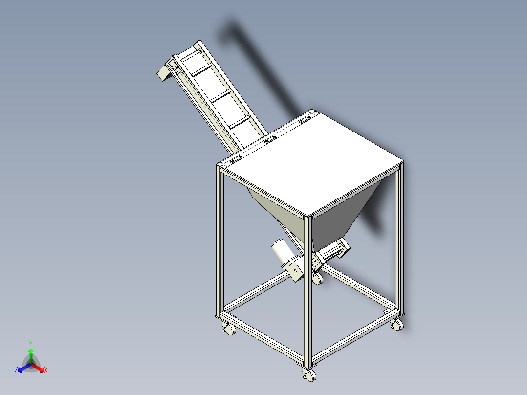 皮带自动上料机构模型==740922=20