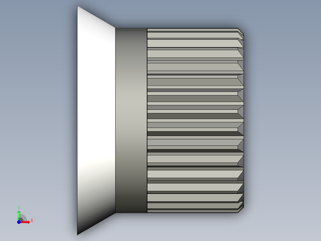 旋轉把手IZN.380 IZN.380+K ,+FGS-3D多系列多零件图纸模型前视图
