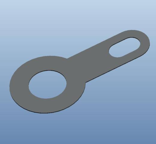 垫片冲孔落料复合模（CAD图+Proe三维）缩略图