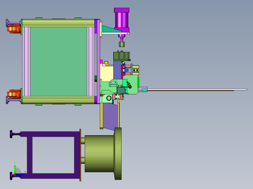 端子自动插针组装机左视缩略图