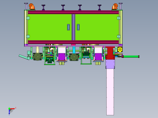 端子自动插针组装机俯视缩略图