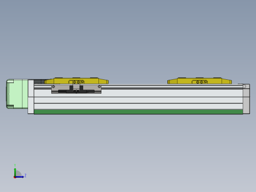 GTH内嵌丝杆全封闭GTH8S-BR-200W左视缩略图