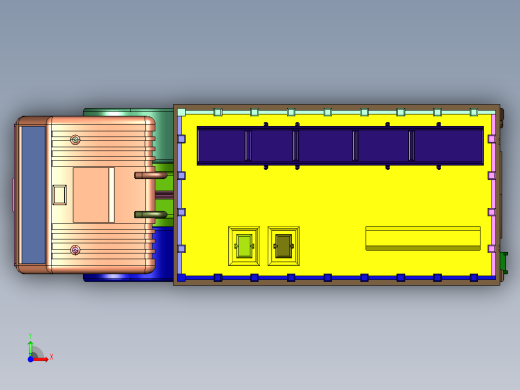 四轮水罐消防灭火消防车前视缩略图
