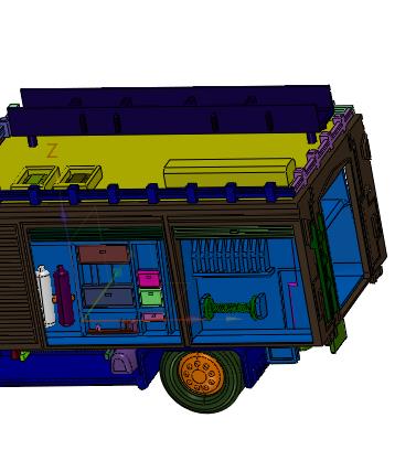 四轮水罐消防灭火消防车