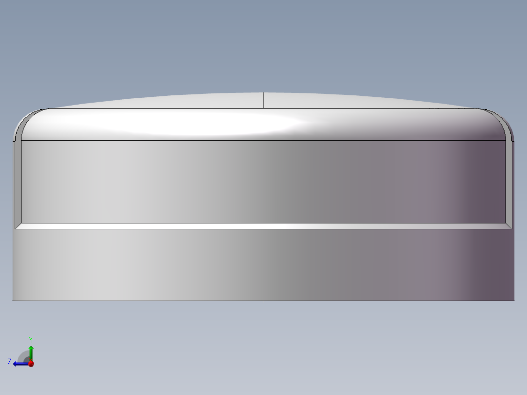 圆管帽 DN65右视图