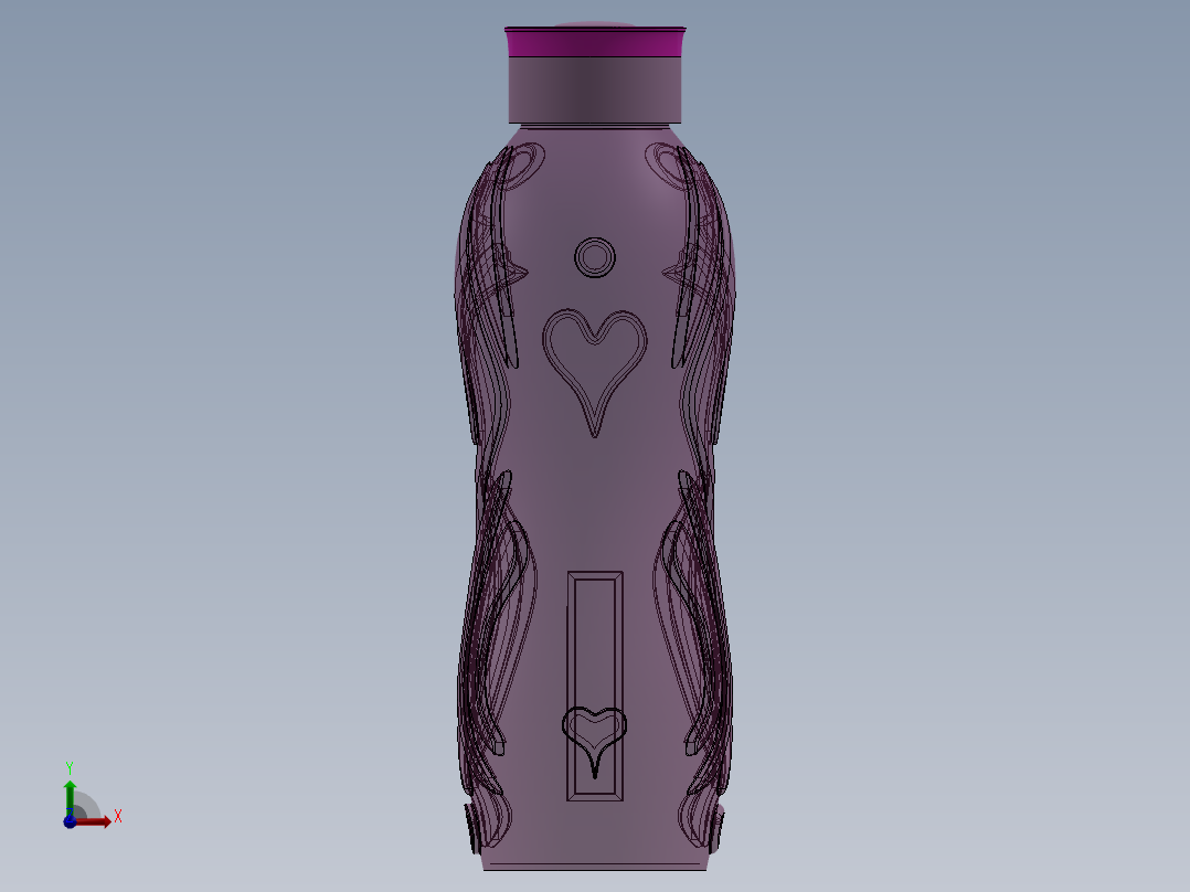 瓶盖、盖子(15)前视图