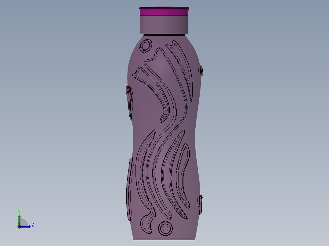 瓶盖、盖子(15)左视图