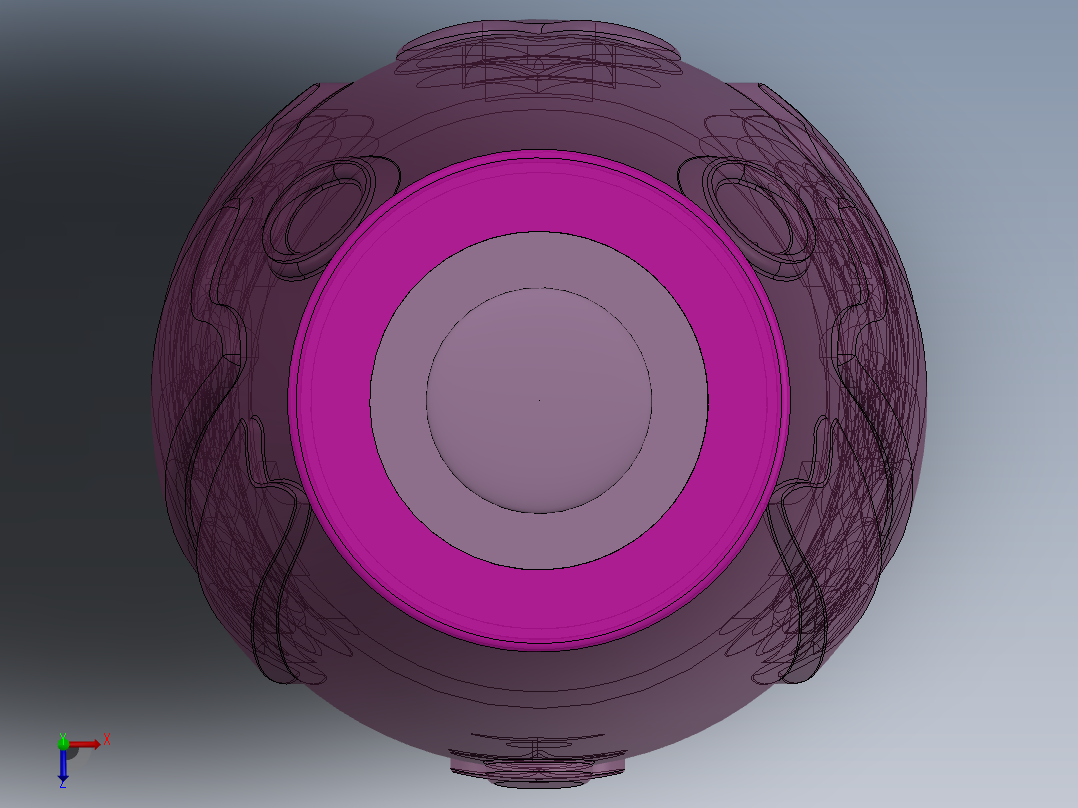 瓶盖、盖子(15)俯视图