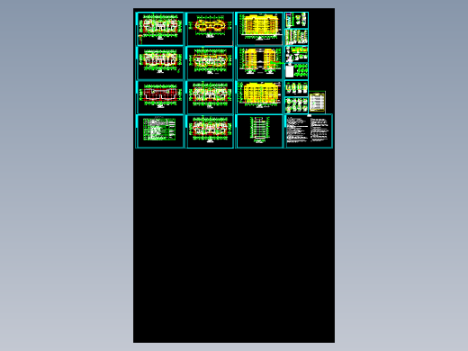 苏州香城花园住宅建筑施工图