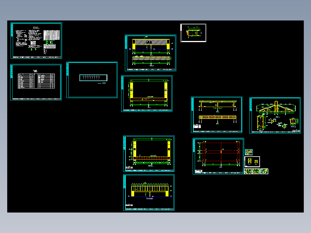 19米跨钢结构人行天桥