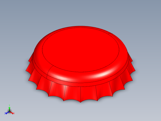 瓶盖、盖子(38)正等轴测缩略图