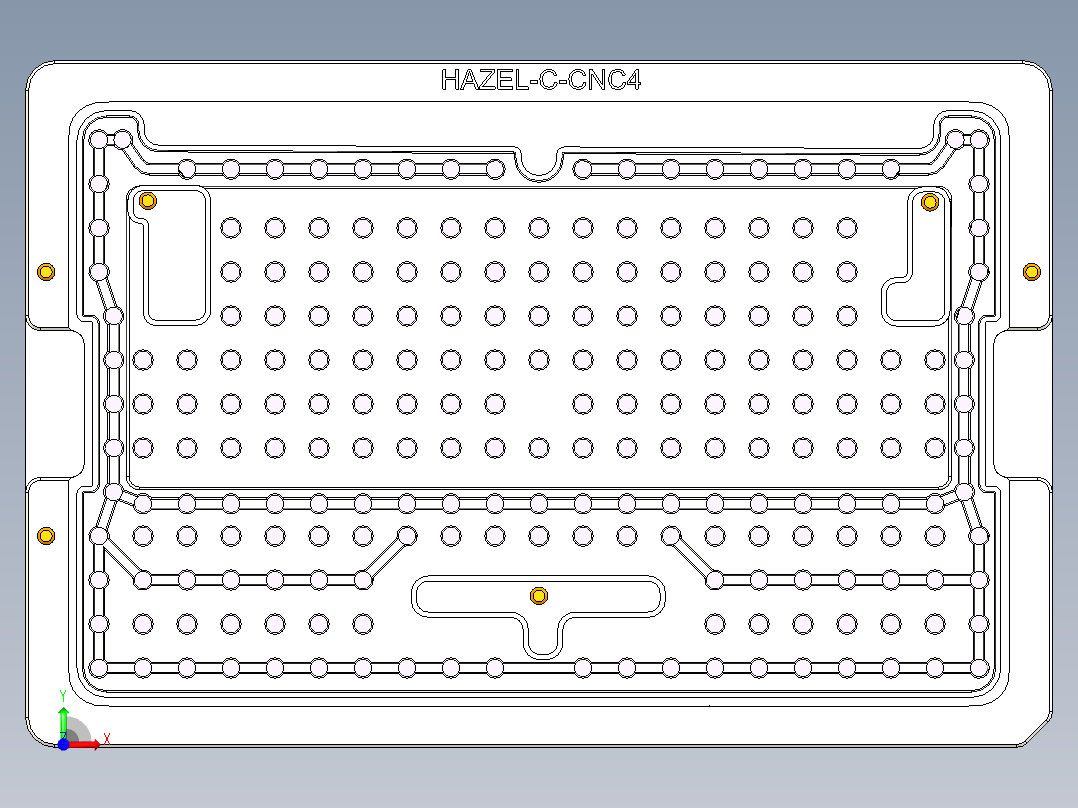 HAZEL-C-笔记本CNC工装夹具三维模型CNC4-0512前视图