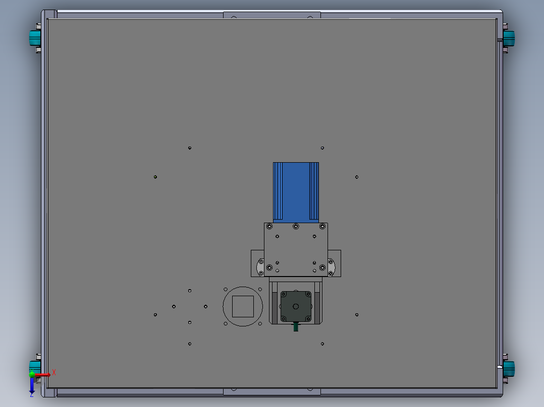 氧化度试验机sw18可编辑俯视图