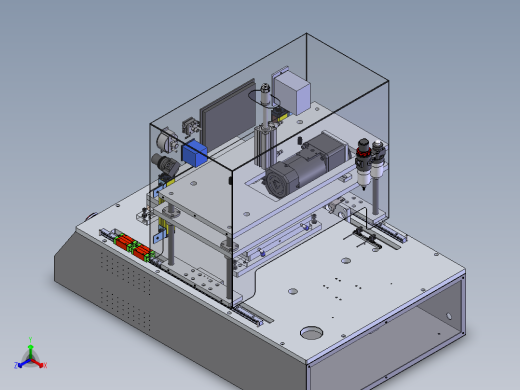 除胶机（sw22可编辑+工程图）