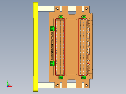 B9450-A-笔记本CNC工装夹具三维模型CNC4铣HINGE缺口-210225前视缩略图