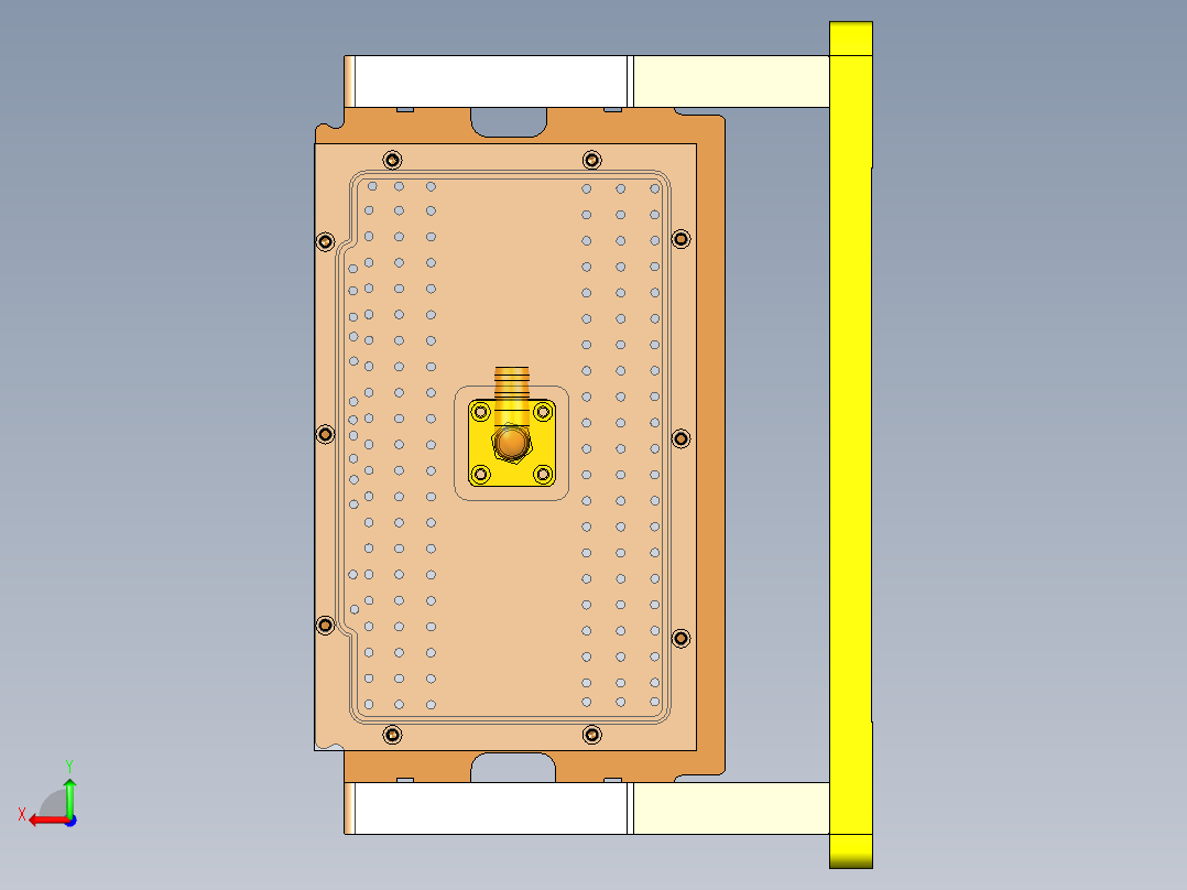 B9450-A-笔记本CNC工装夹具三维模型CNC4铣HINGE缺口-210225后视图