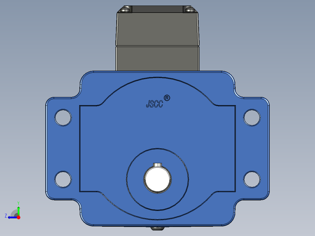 YT系列调速电机-60yt01-180-he右视图
