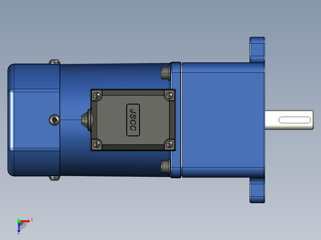 YT系列调速电机-60yt01-180-he俯视图