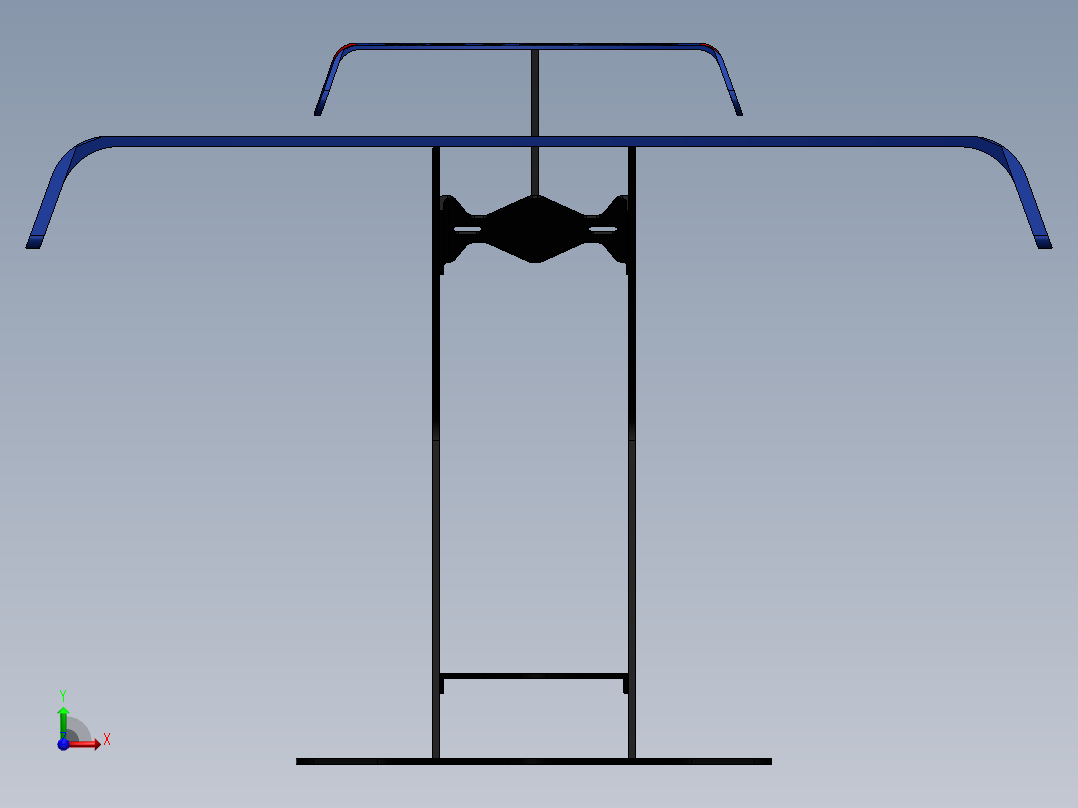 汽车尾翼(18)前视图