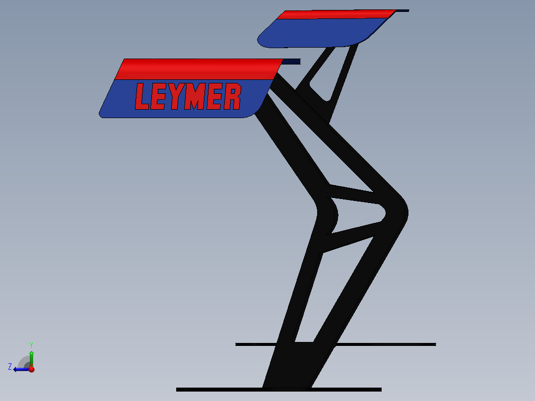 汽车尾翼(18)右视图