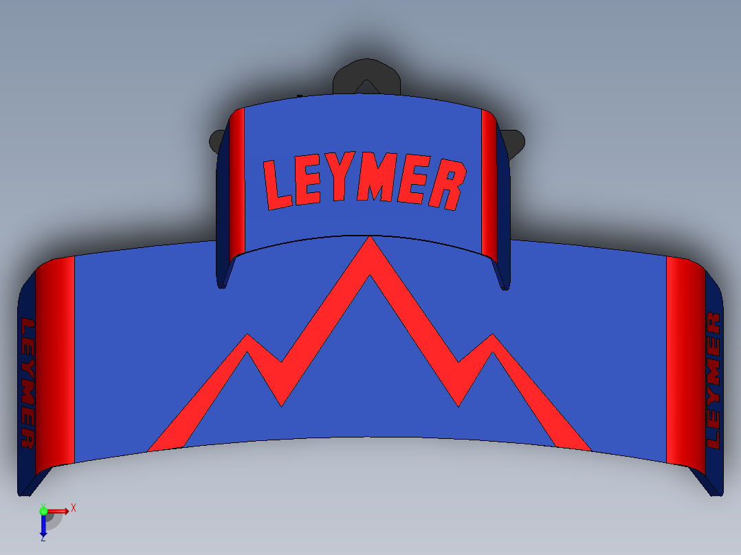 汽车尾翼(18)俯视图