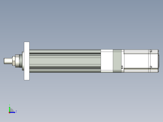 伺服电动缸G-220171左视缩略图