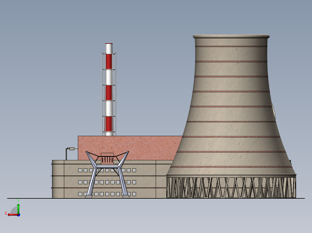 房子、建筑(45)后视图