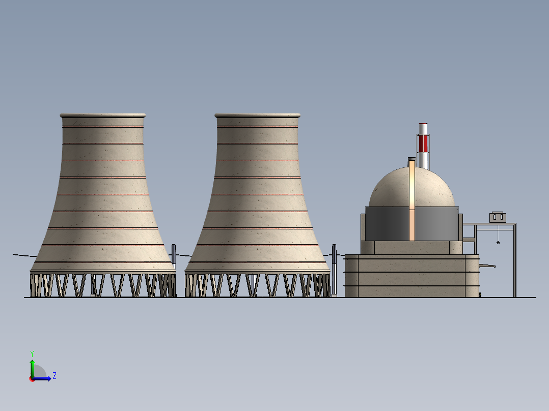 房子、建筑(45)左视图